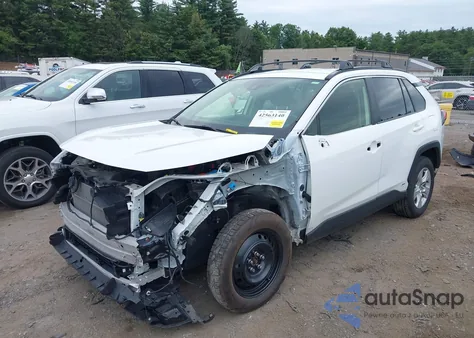 2021 Toyota Rav4 Hybrid Le из США, поврежденный, VIN JTMLWRFVXMD133219